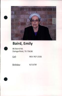 emily baird